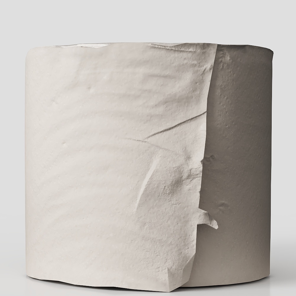 Ancient Stone Pillar 3D model