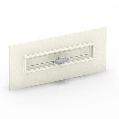 Elegant Modern Mailbox 3D model