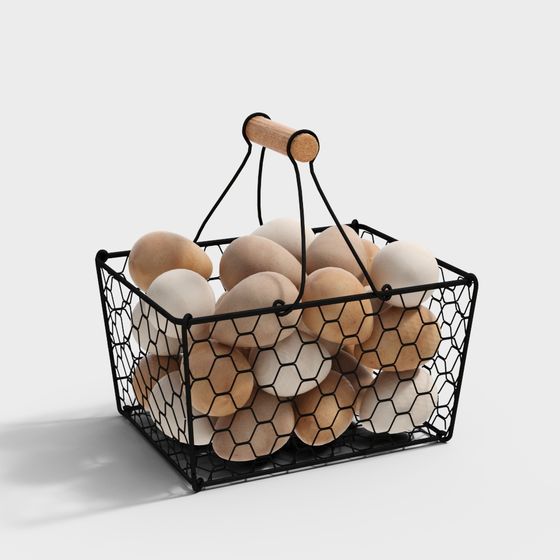 Egg Basket 3D model