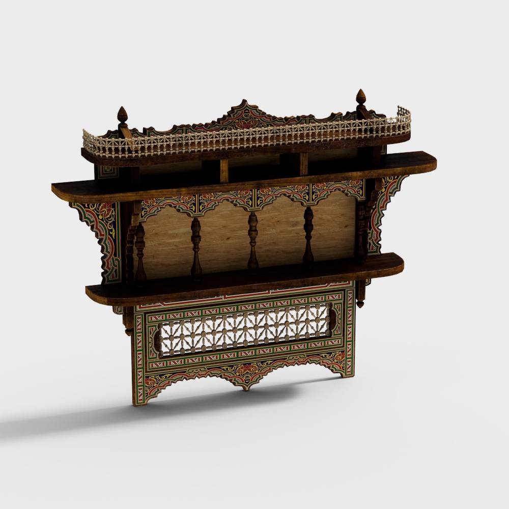 Southeast Asian ethnic style offering table decora