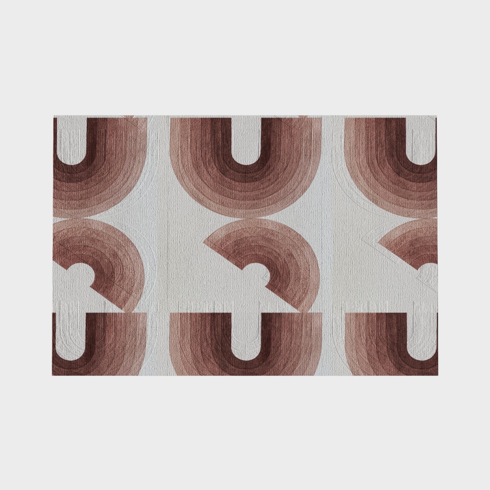 Bohemian living room rug