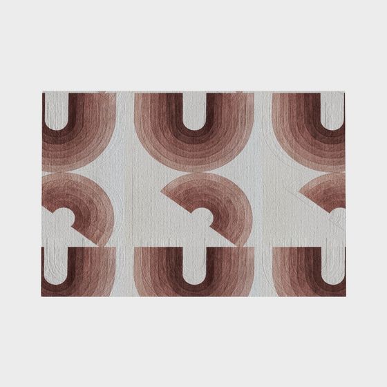 Abstract Geometric Carpet 3D Model