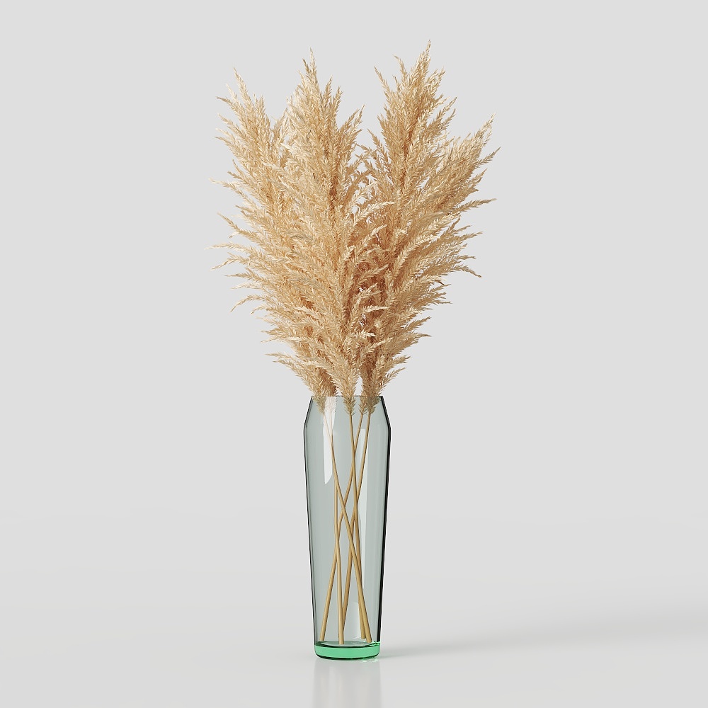 Modern bedroom greenery