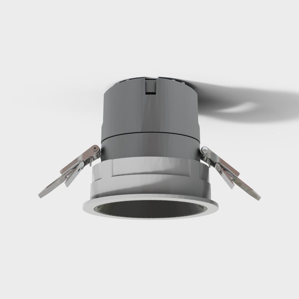 Minimalist Industrial Spot Light 3D model