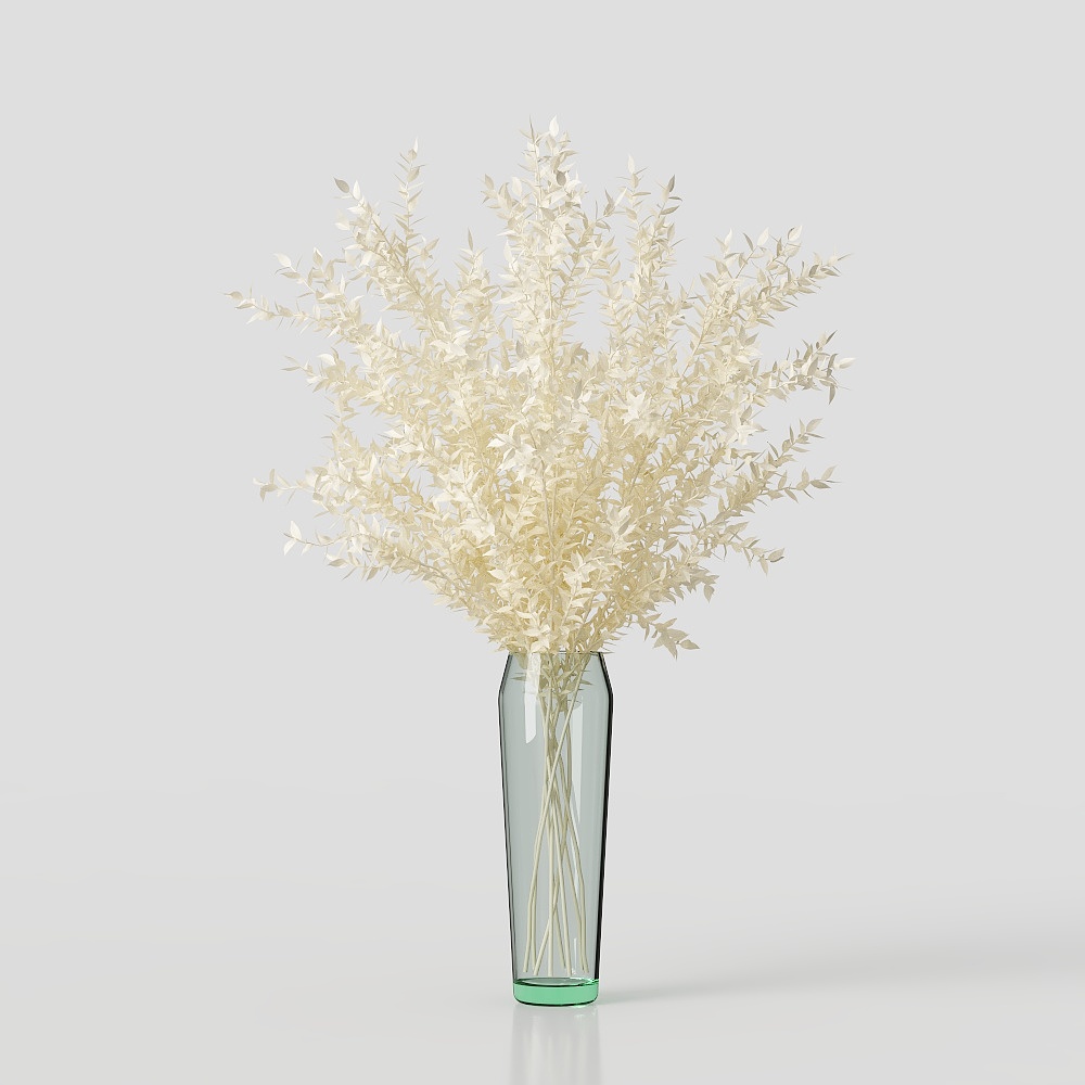 モダン緑植物装飾