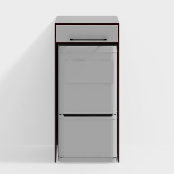 Urban Mini Fridge 3D Model