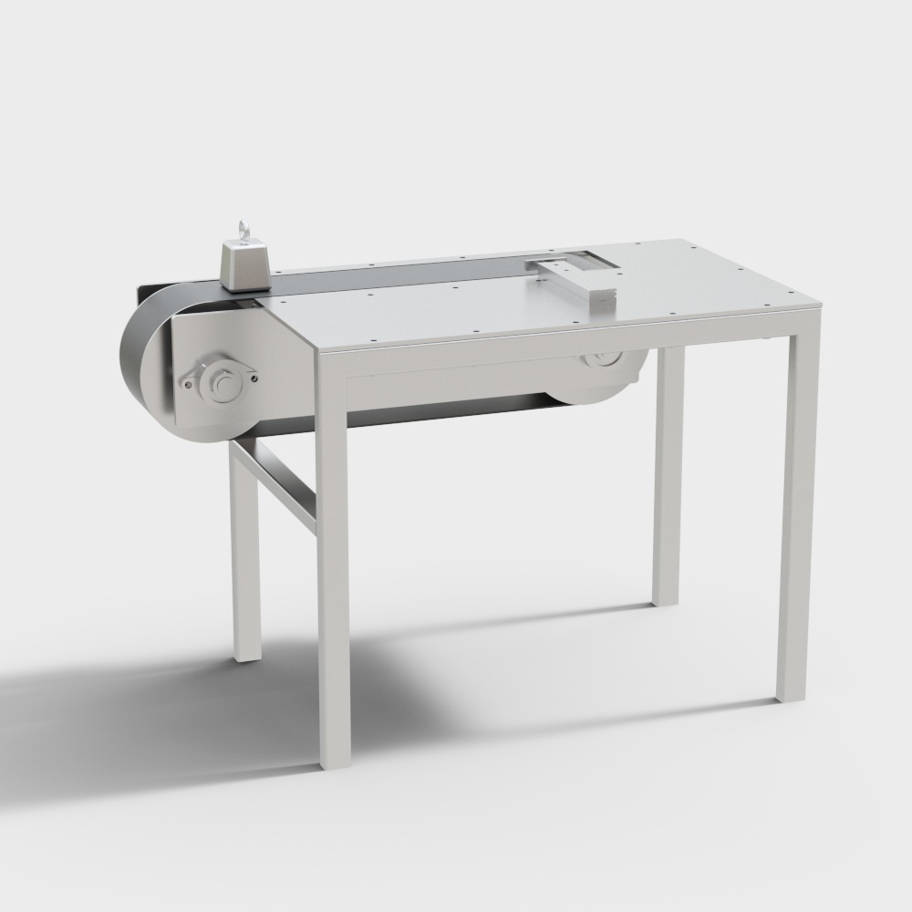 Industrial Conveyor Belt 3D model