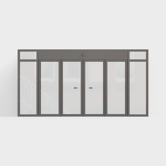 現代公司電動感應門