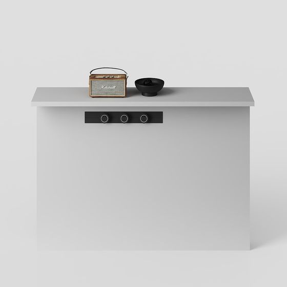 Armoire de séparation de style nordique en bois