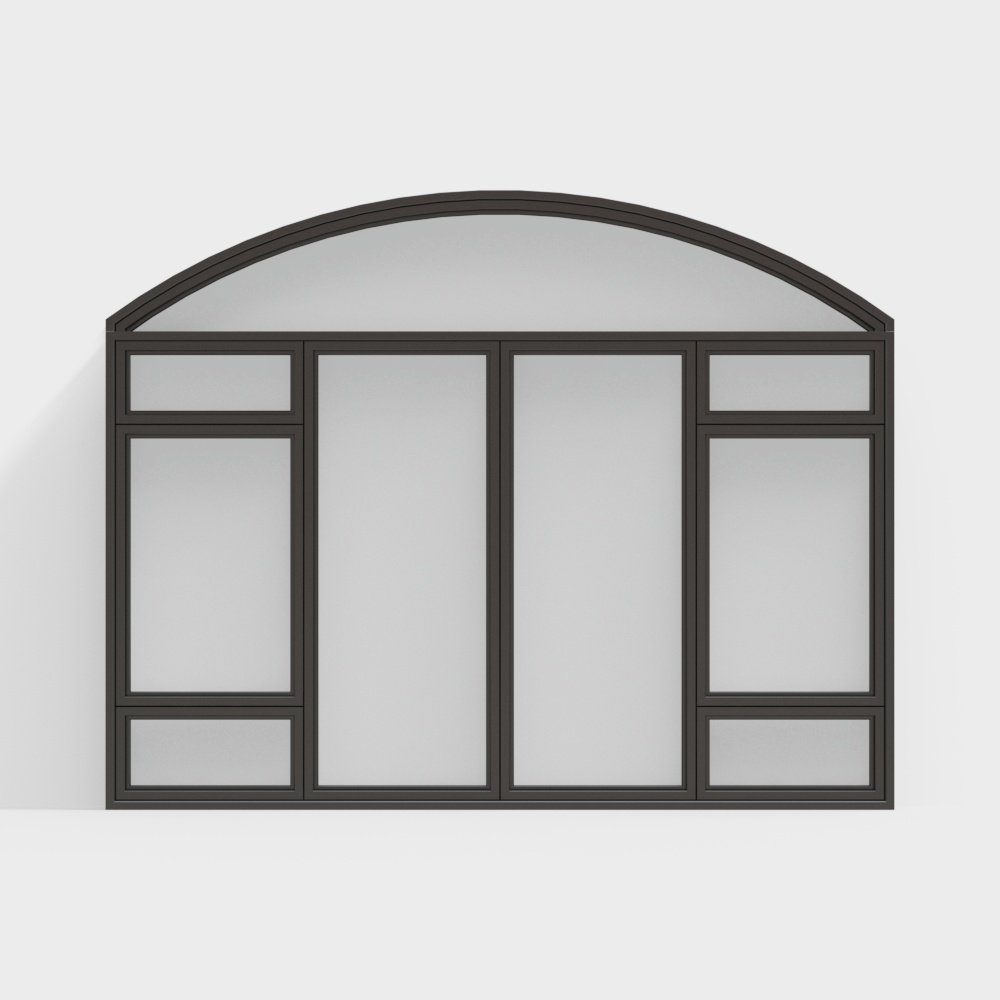 Современные окна зданий