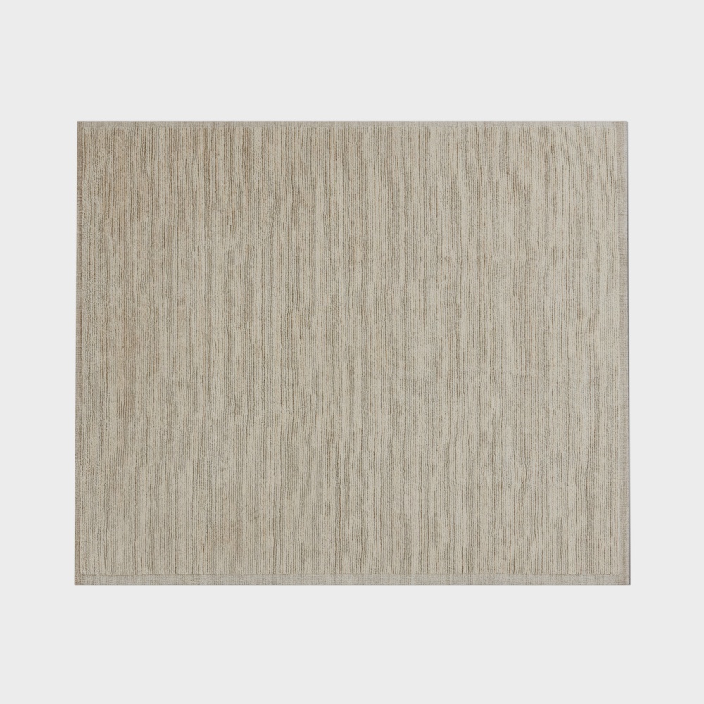 Black, white and grey square living room carpet