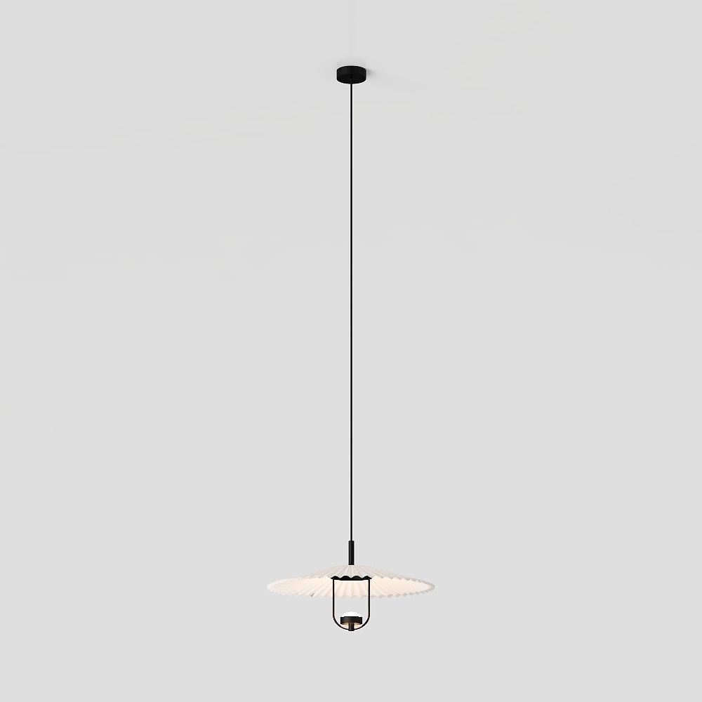 미니멀리스트 로비 샹들리에