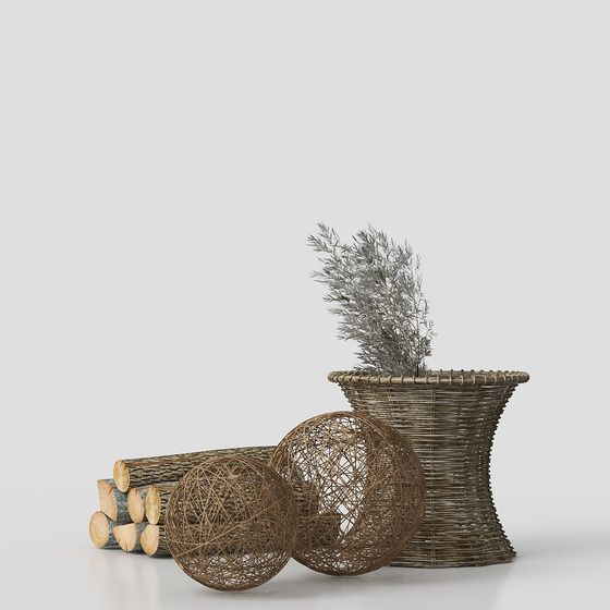 Natural Landscape 3D Model with High Detail