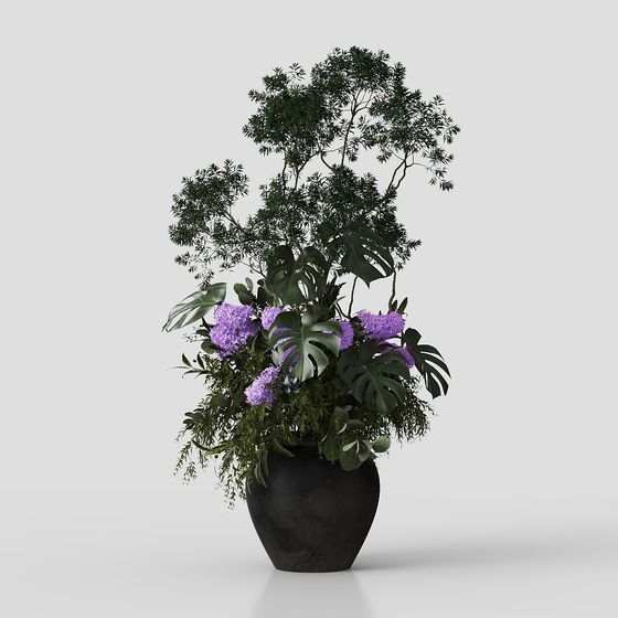 Natural Harmony Vase 3D model