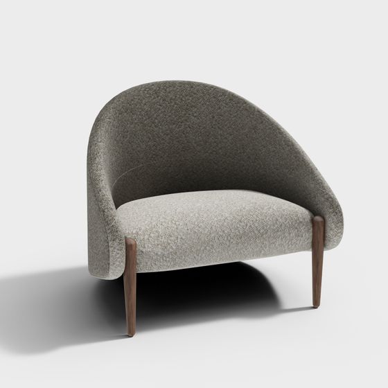Cozy Nest Chair 3D model