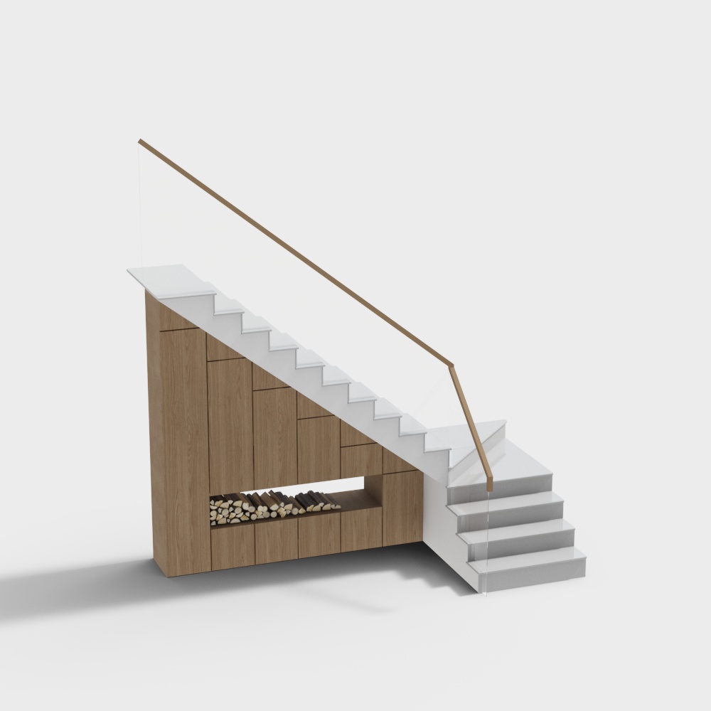 Japanese homestay stairwell