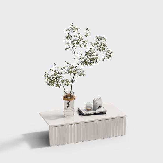 Urban Green Plant Decor 3D model
