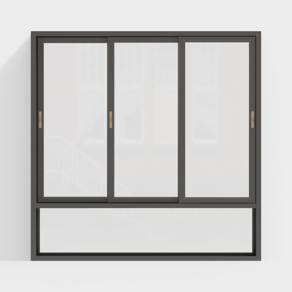Simple house sliding window