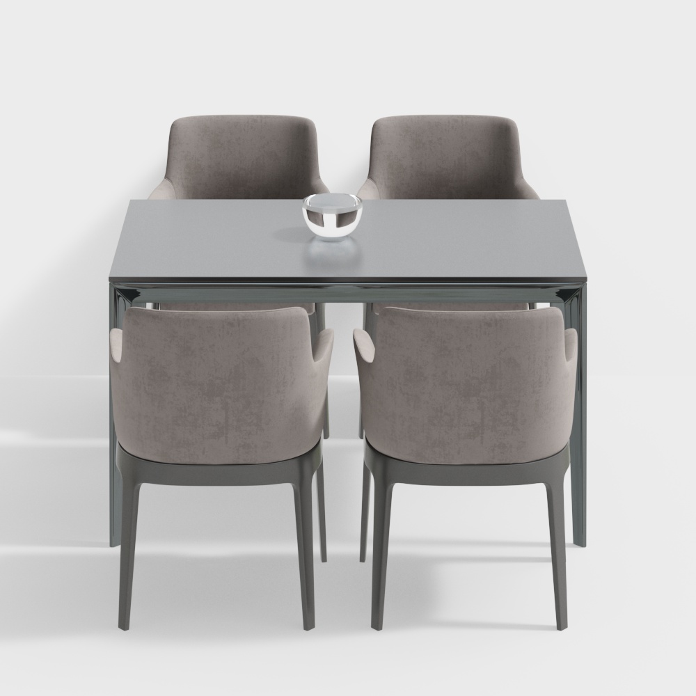 現代餐廳桌椅組合