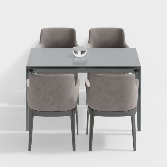 現代餐廳桌椅組合