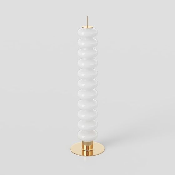 Spiral Light Column 3D model
