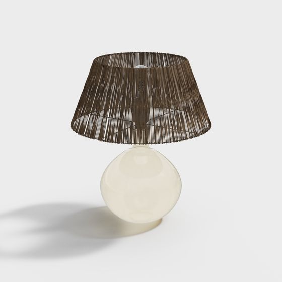 Sphere Lamp 3D model: Unique Minimalist Lighting