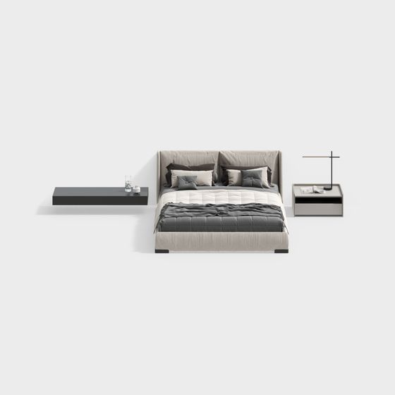 Urban Bedroom Suite 3D model