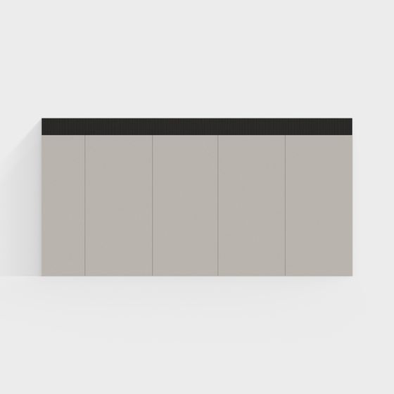 Minimalist Urban 3D Model for Contemporary Design