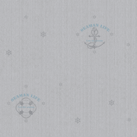 Children's Style Seamless Wall Fabric 3D Model in Beige