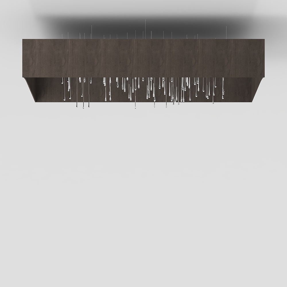 Modern sales office chandelier