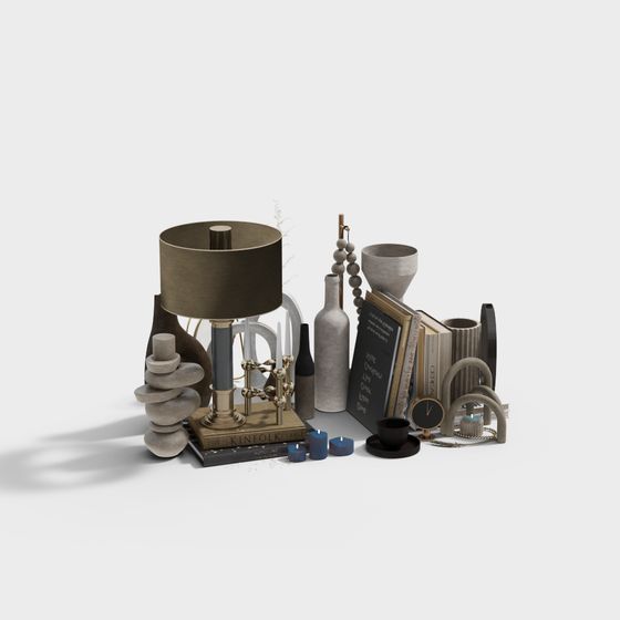 Cozy Corner 3D model for Modern Aesthetics