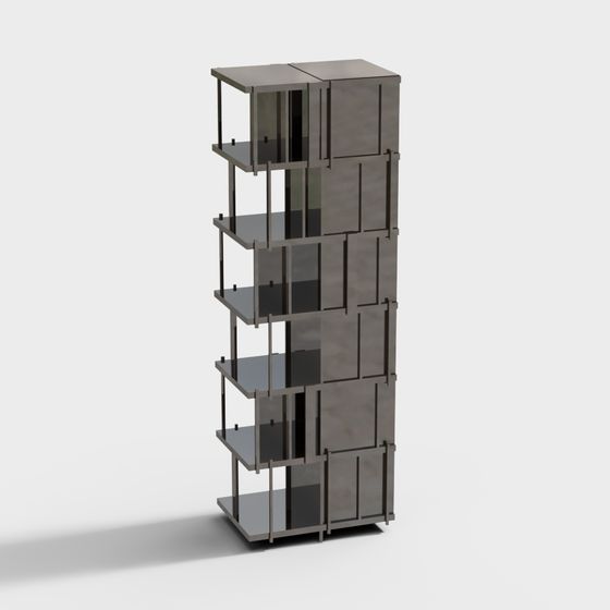 Urban Tower 3D model for Modern Design