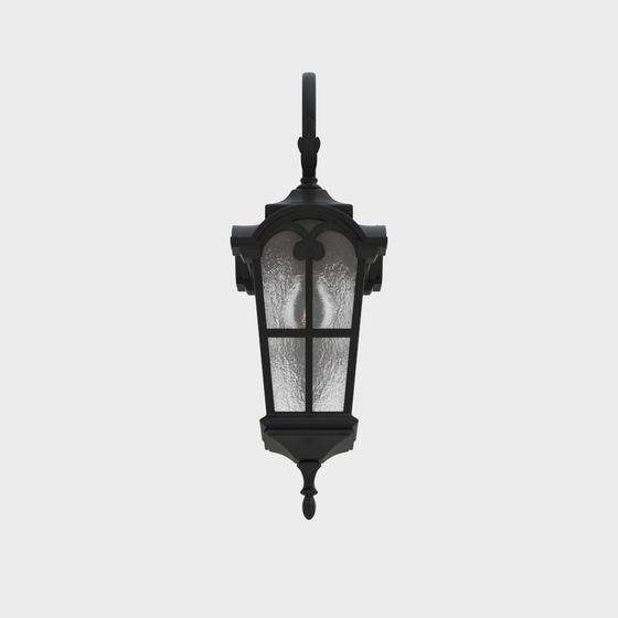 Elegant Vintage Wall Lamp 3D model