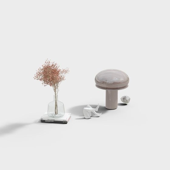 Modern Minimalist Living Room 3D model