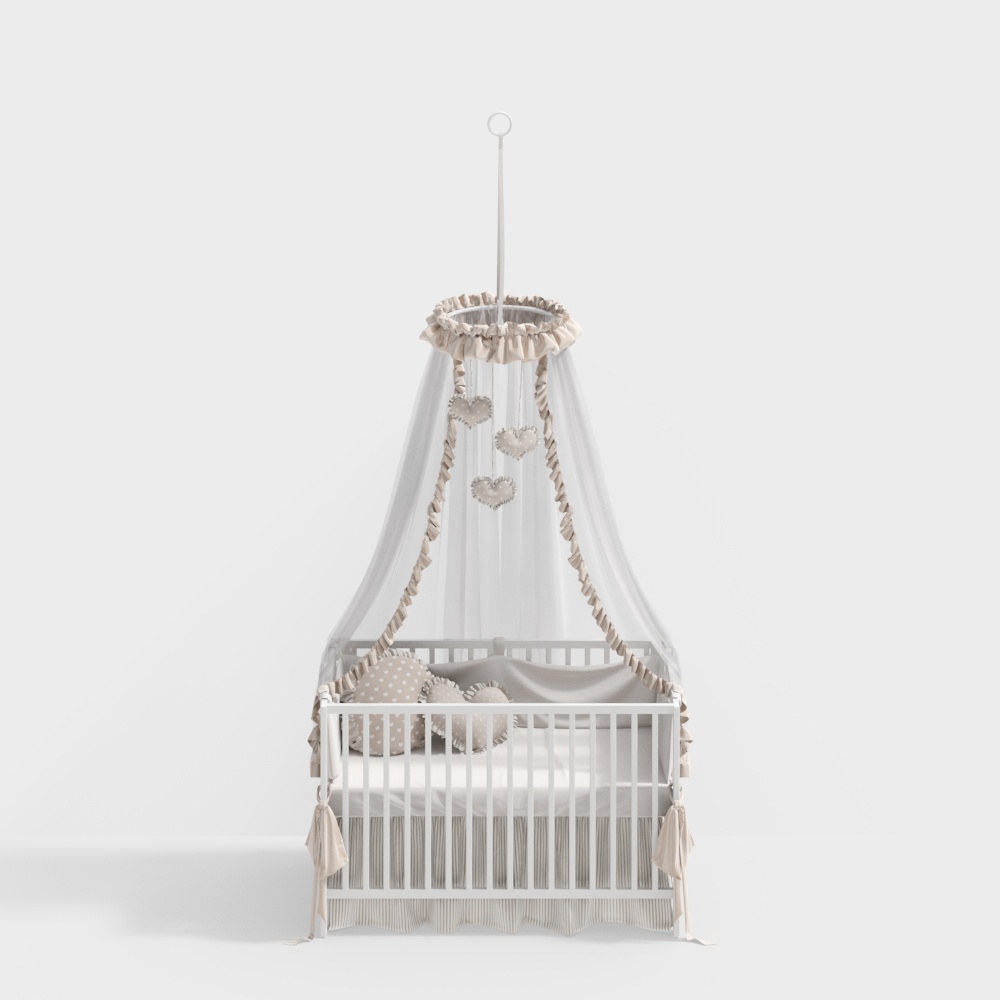 Cozy Little Bed 3D model