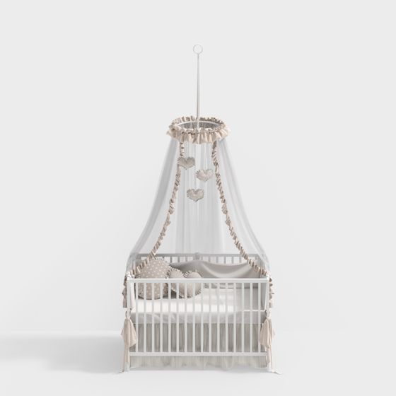 Cozy Little Bed 3D model