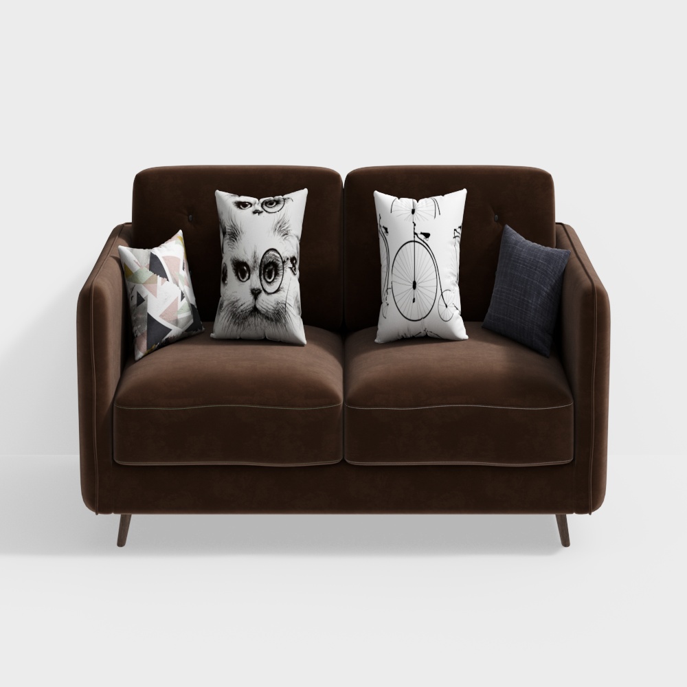 Modern clothing store sofa