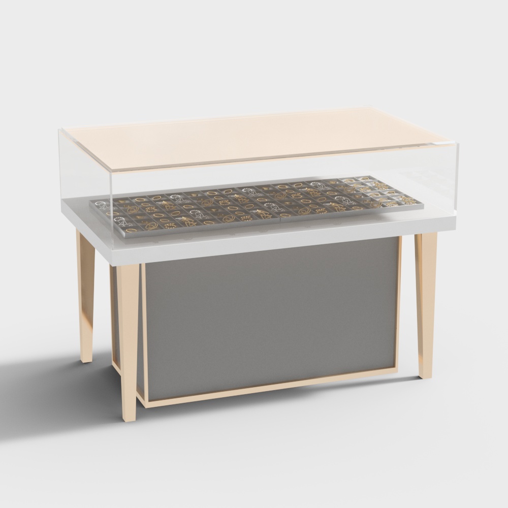 New Chinese jewelry store display case