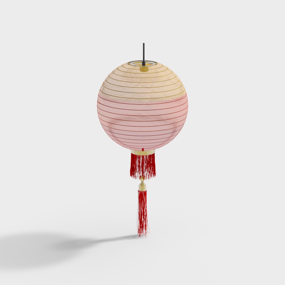 Chinese outdoor color matching lantern