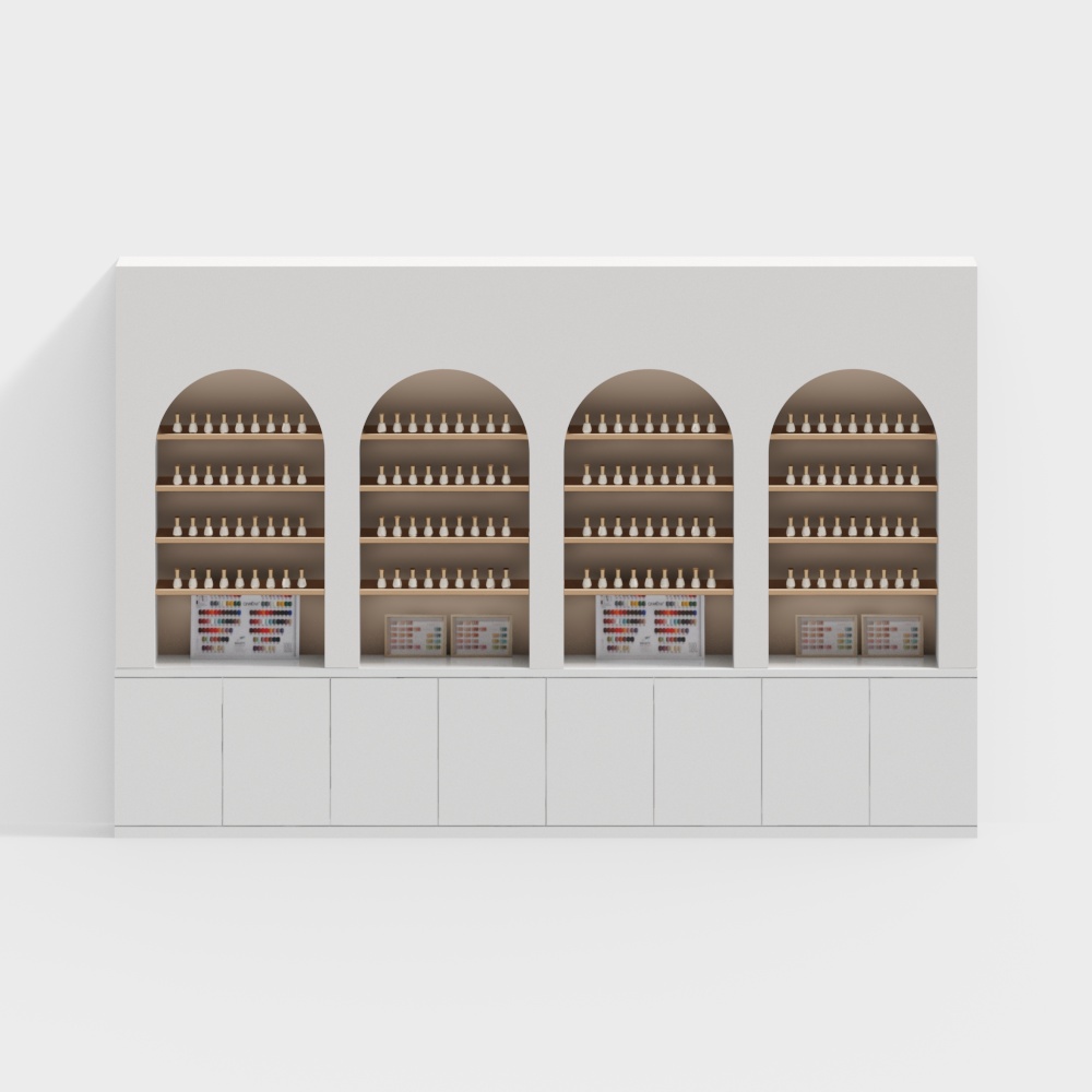 Minimalist Nail Salon Decoration Wall