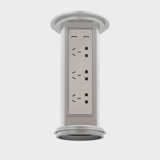 Modern Minimalist 3D Model Socket