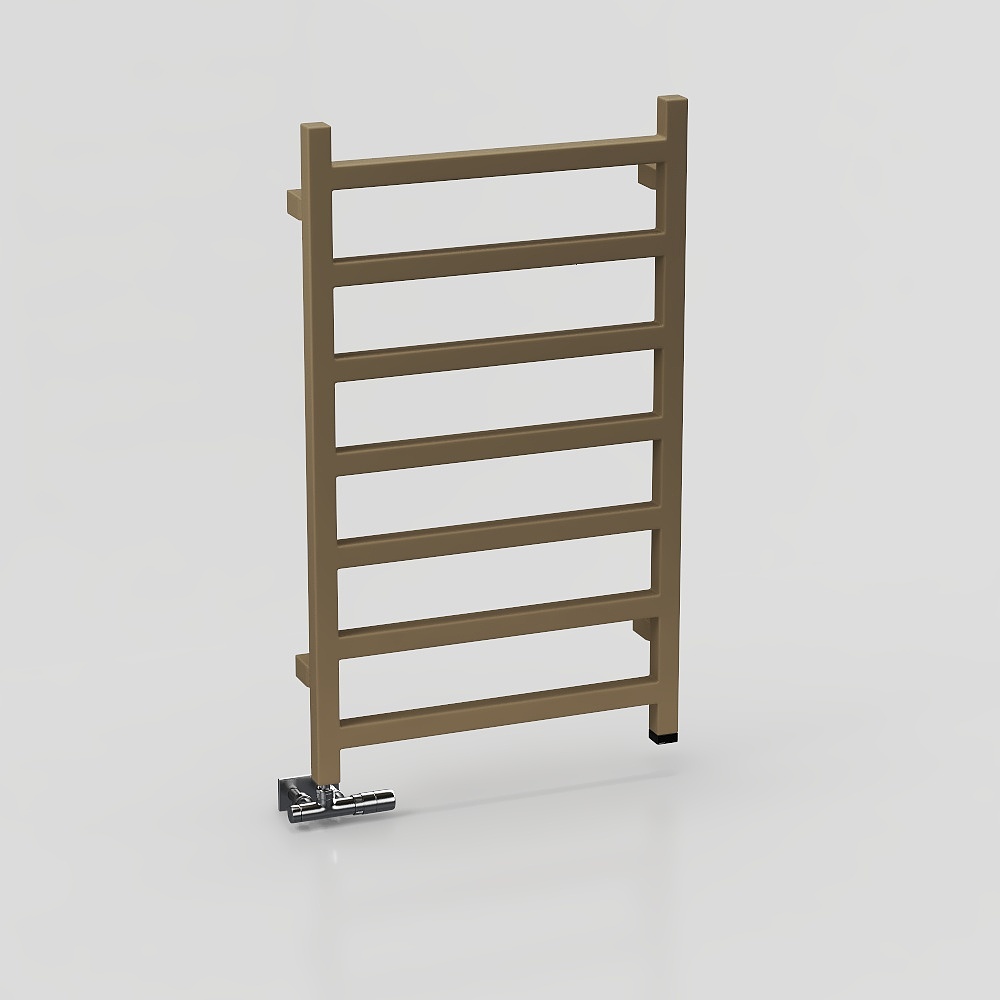 Modern Minimalist Towel Rack 3D Model – Scandinavian Design
