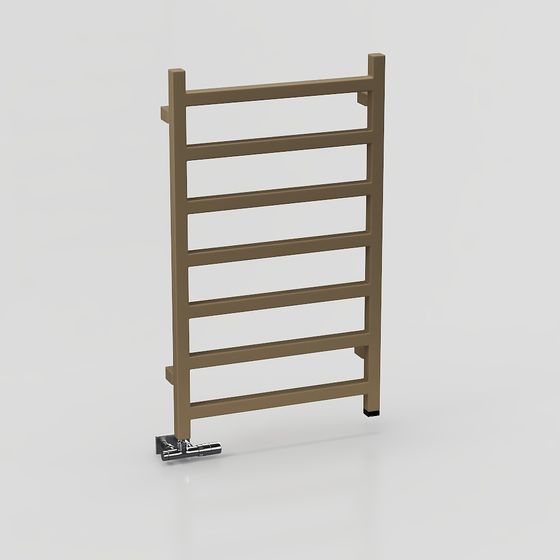 Modern Minimalist Towel Rack 3D model