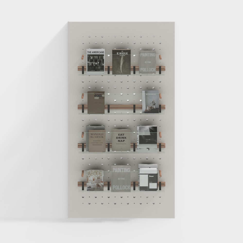 Minimalist living room background cavity board