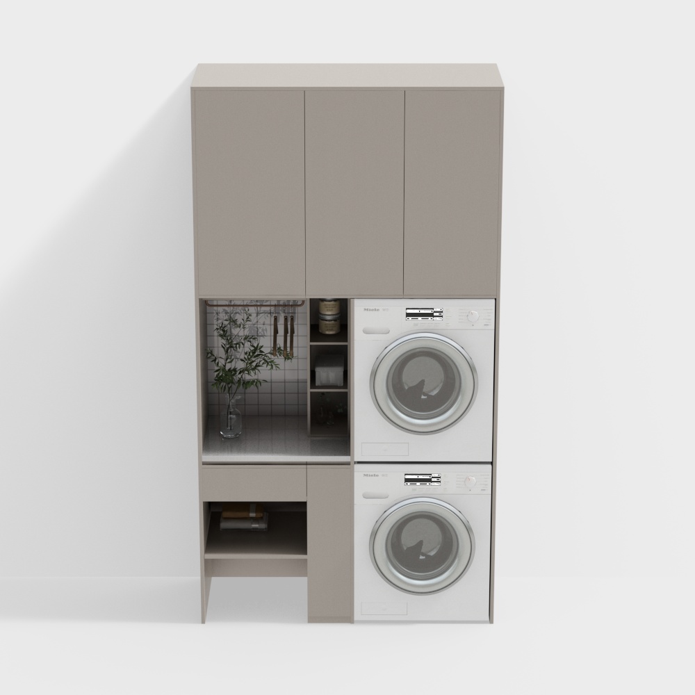 모던 발코니 스토리지 캐비닛