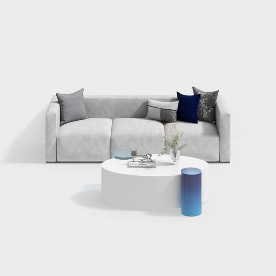 Urban Living Room Sofa 3D model