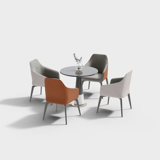 Urban Living Room 3D Model for Creative Projects