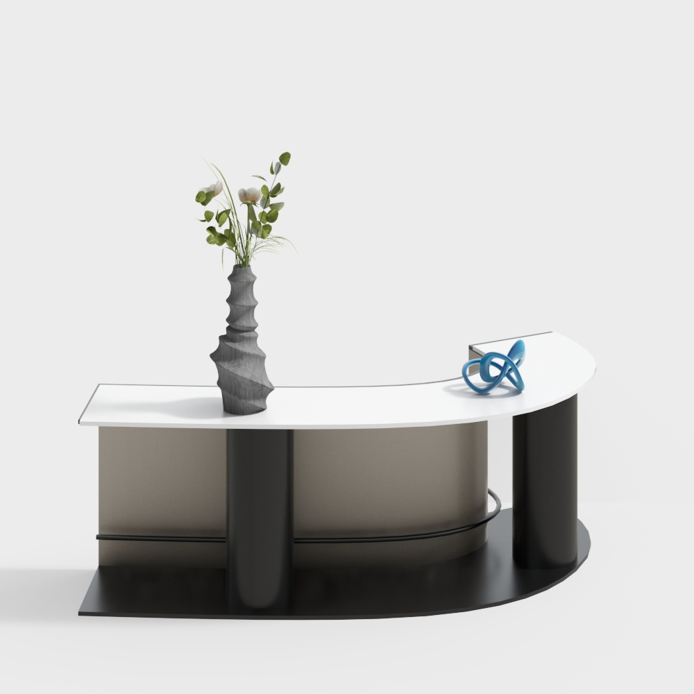 Modern sales office bar