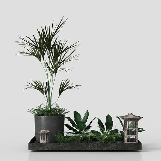 Zen Garden 3D model for Tranquil Spaces