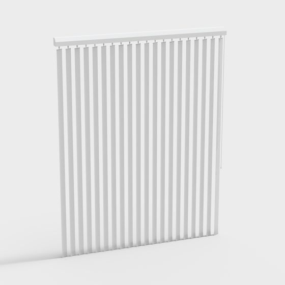 Stylish Vertical Blinds 3D Model for Modern Spaces